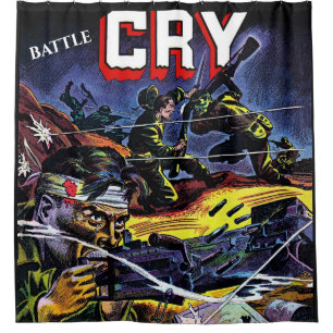 Rideaux De Douche Battle Cry 07 War Vintage Comics