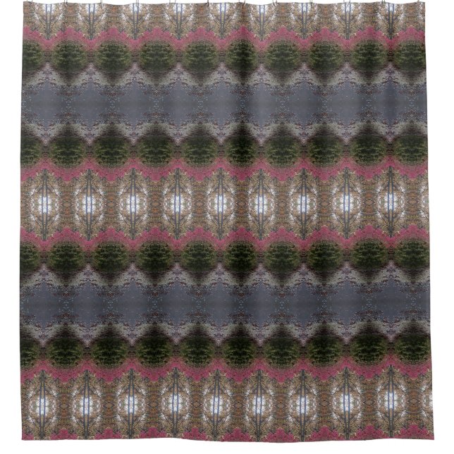 Rideaux De Douche BC Fall Trees Ikat 6 (Devant)
