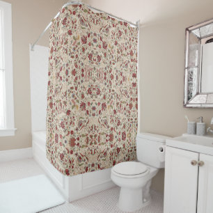 Rideaux De Douche Beau motif floral coloré fleurs tendance