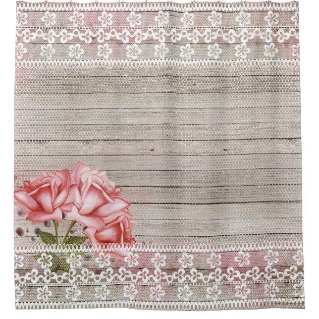 Rideaux De Douche Beau pays chic minable (Devant)