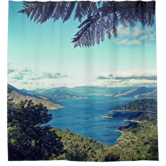 Rideaux De Douche Beau Paysage (Devant)