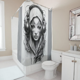 Rideaux De Douche Beaucoup d'amour