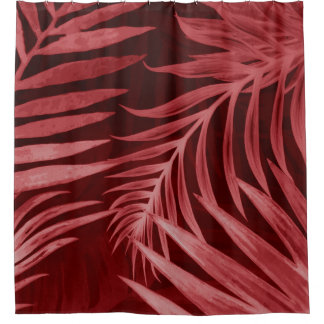 Rideaux De Douche Beautiful abstract color pink and red flowers on b