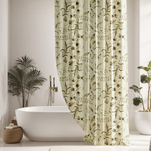 Rideaux De Douche Beaux Feuilles de fougères