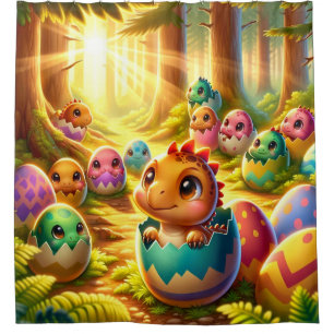 Rideaux De Douche Bébés dragons