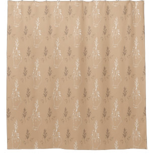Rideaux De Douche Beige mystique bohémien