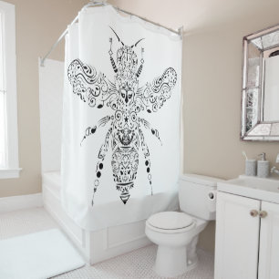 Rideaux De Douche belle abeille