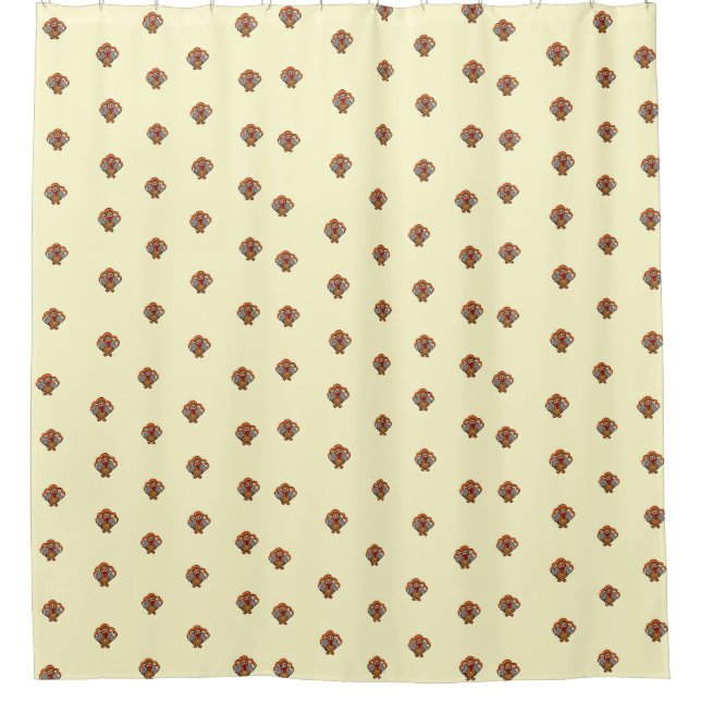 Rideaux De Douche Belle dinde (Devant)