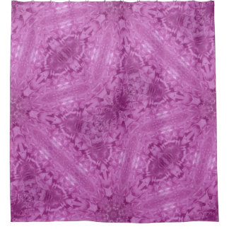 Rideaux De Douche Belle fille rose dentelle Motif Kaleidoscope