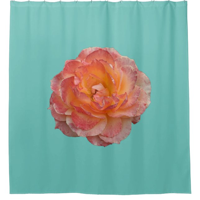 Rideaux De Douche Belle pivoine orange (Devant)