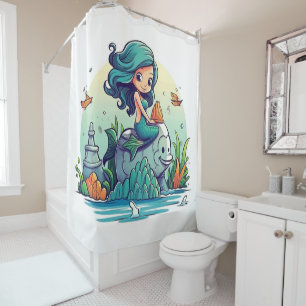 Rideaux De Douche Belle sirène