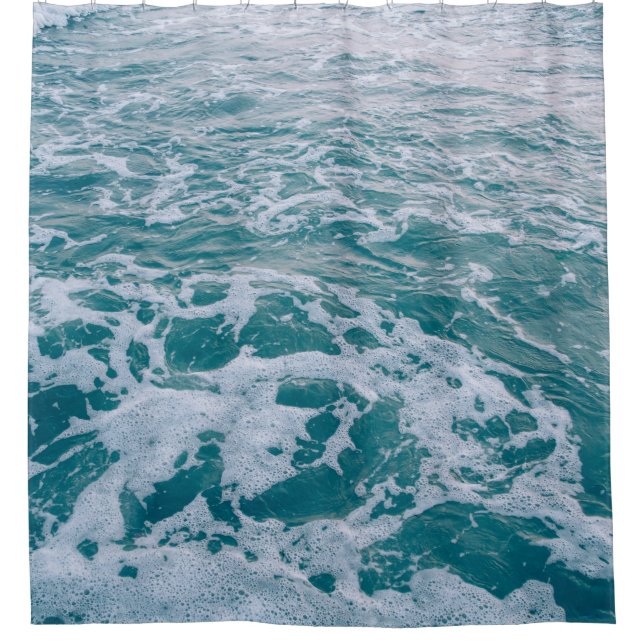 Rideaux De Douche Belle vague de marbre de mer texturehipster, backg (Devant)