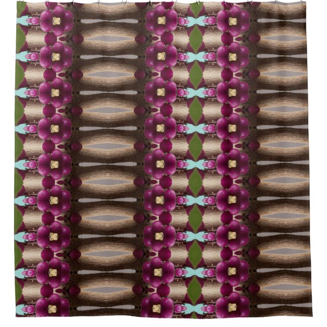 Rideaux De Douche Berries Ikat 4 (Devant)