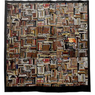 RIDEAUX DE DOUCHE BIBLIOTHÈQUE DE BIBLIOTHÈQUE