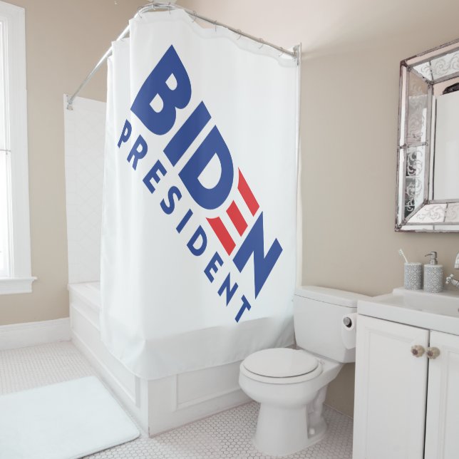 Rideaux De Douche Biden Président (En situation)