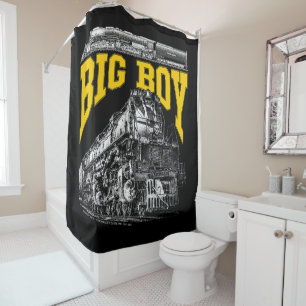 Rideaux De Douche Big Boy 4014 Union Pacific Classe 4000. Loco à vap