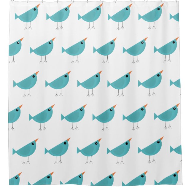 Rideaux De Douche Birdy (Devant)