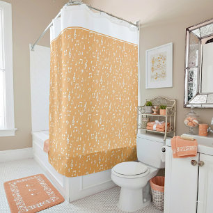 Rideaux De Douche blanc Musical