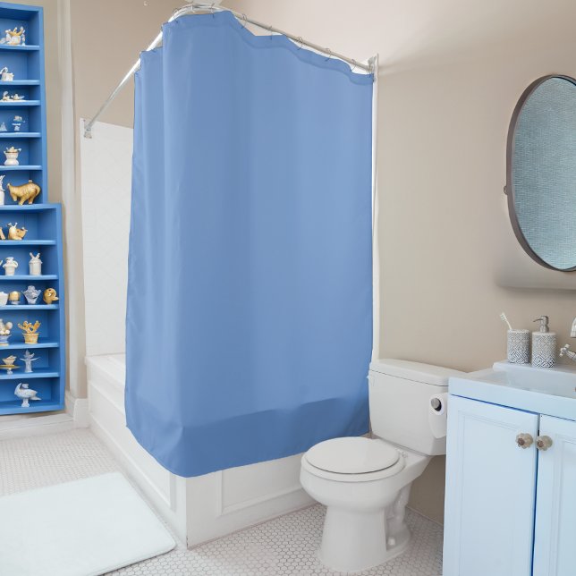 Rideaux De Douche Bleu barbeau (Créateur téléchargé)