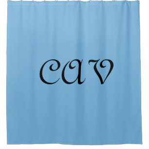 Rideaux De Douche Bleu de Cornflower