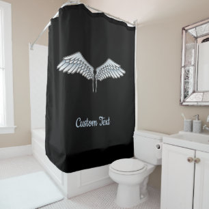 Rideaux De Douche Bleu-gris
