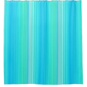 Rideaux De Douche Bleu vert turquoise Abstrait Pastel