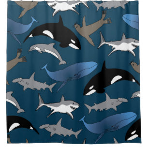 Rideaux De Douche Bliss Marine Life