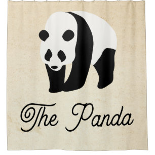 Rideaux De Douche Bloc couleur Panda