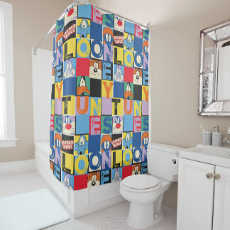 Rideaux De Douche Blocs de contrôle de caractères LOONEY TUNES™