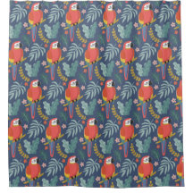 Blue Parrot Land Motif tropical