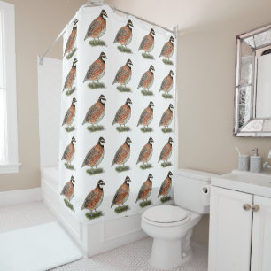 Rideaux De Douche Bobwhite Quail
