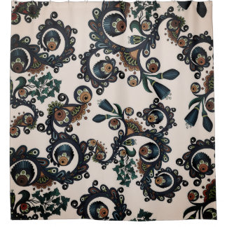 Rideaux De Douche Boho Bohème coloré MOD Hippy Chic Motif Show