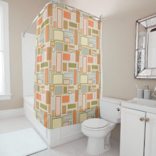 Rideaux De Douche Boho Rectangles