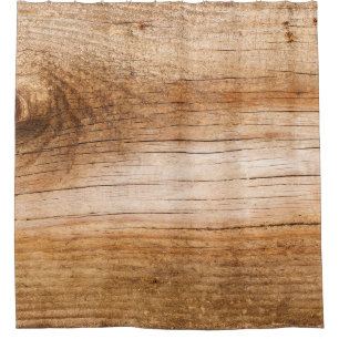 Rideaux De Douche Bois de sapin naturel : surface texturée