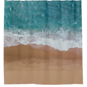 Rideaux De Douche Bord de mer de sable