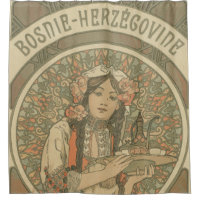 Bosnie-Herzégovine par Alphonse Mucha (1900)