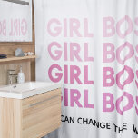 Rideaux De Douche Boss de fille rose moderne Meilleur cadeau de fill<br><div class="desc">Boss de fille rose moderne Meilleur cadeau de fille</div>