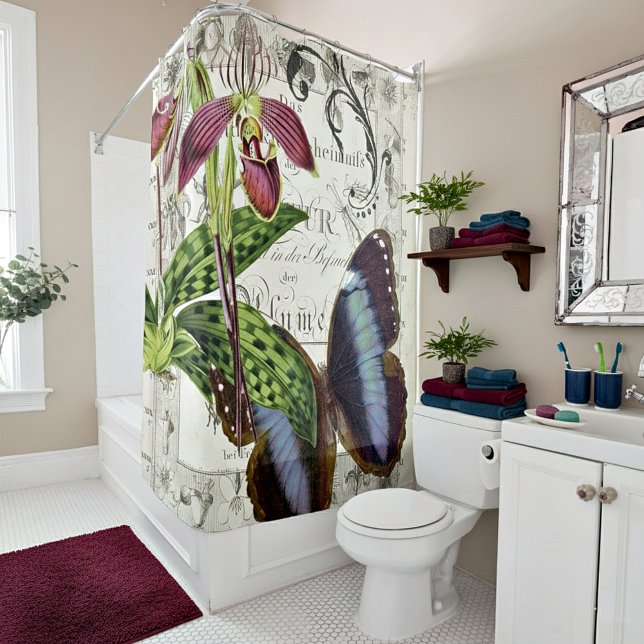 Rideaux De Douche Botanique (Créateur téléchargé)