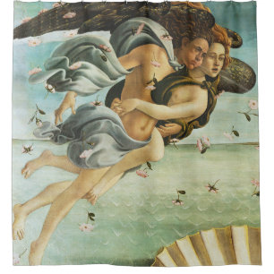 Rideaux De Douche Botticelli "La Naissance de Vénus - Zéphyr & Chlor