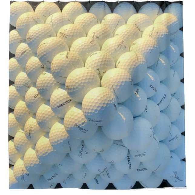 Rideaux De Douche Boules de golf (Devant)