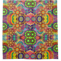 Bouquet de design floral coloré Mandala Motif