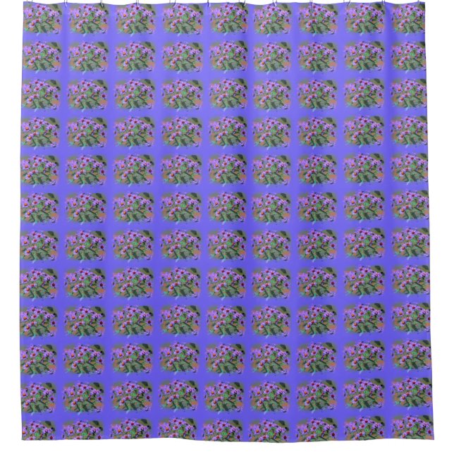 Rideaux De Douche bouquets d'aster violet (Devant)