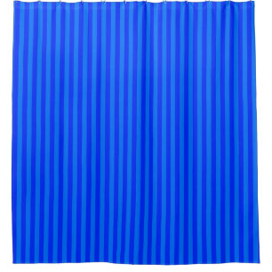 Rideaux De Douche Boutique Stripes Blue - Salle de bain Douche ridea
