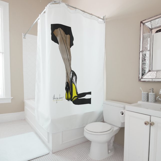 Rideaux De Douche Bow Chicka Wow Wow (En situation)