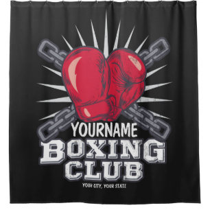 Rideaux De Douche Boxer champion de course