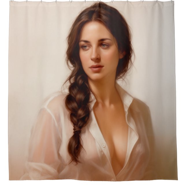 Rideaux De Douche Braided Serenity (Devant)