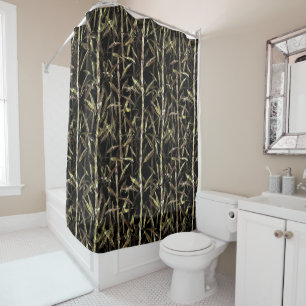 Rideaux De Douche Branches de bambou.