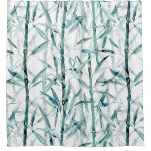 Rideaux De Douche Branches en bambou