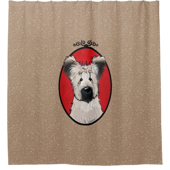 Rideaux De Douche Briard KiniArt (Devant)