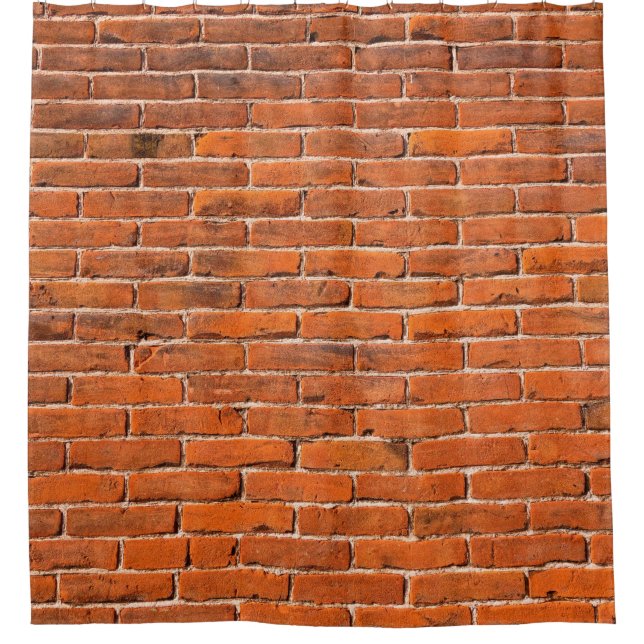 Rideaux De Douche Brick wall red brick wall wall (Devant)